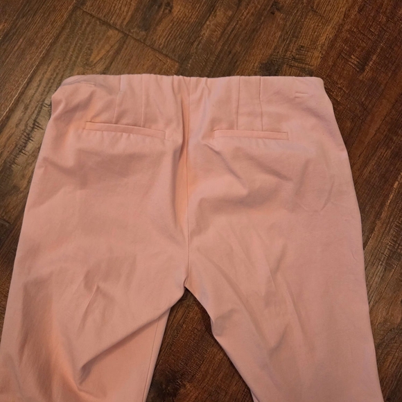 J. Jill Pink Pull on Pants Size 10 Premium bistretch Crop Length - Picture 9 of 11
